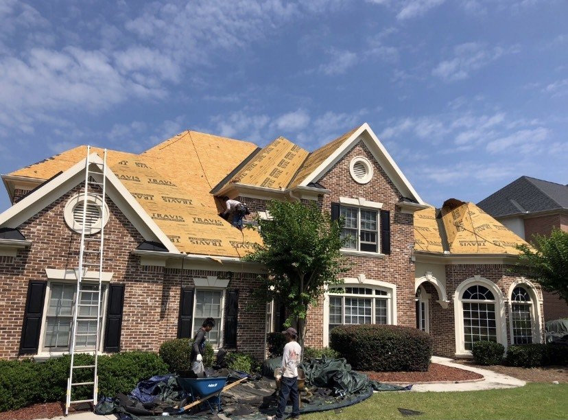 Complete Roof Installation Project