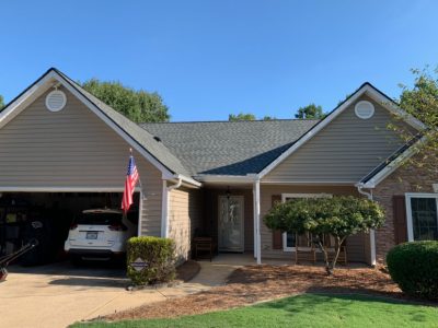 New Siding Gutter Installation