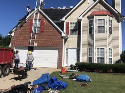 New Siding Roof Installation