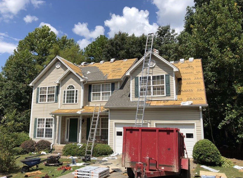 Old Residential Roof Replacement Project