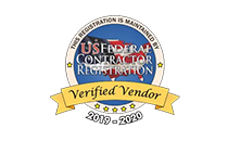 Us Federal Contractor Registration Badge